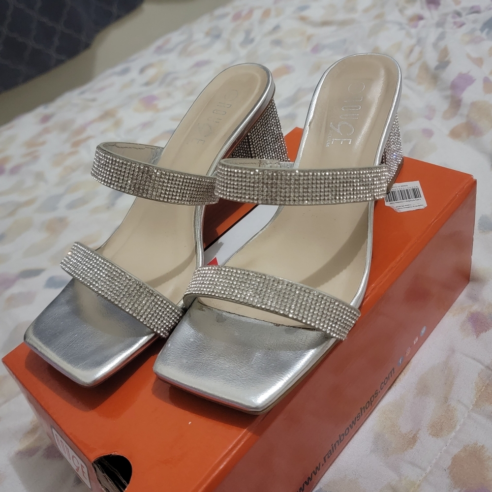 Rhinestone Heels